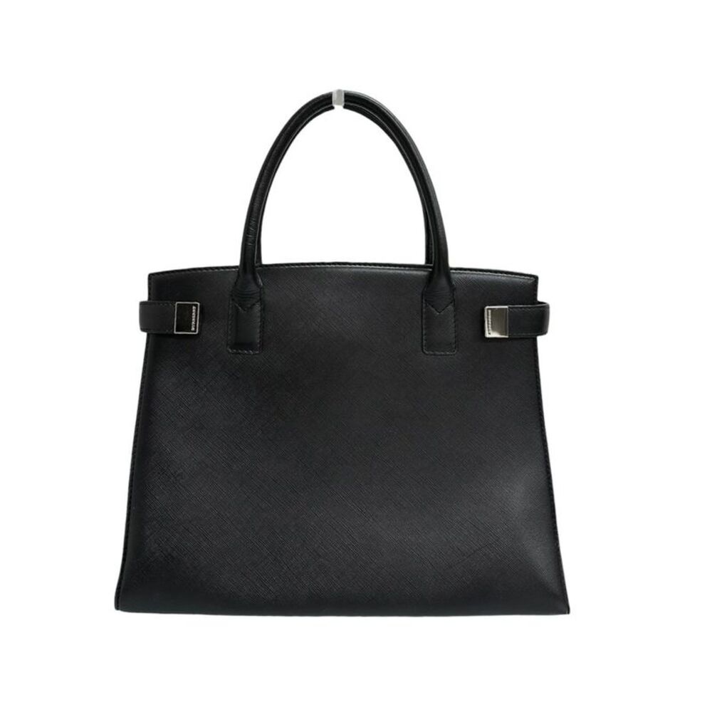 Burberry Saffiano Leather Handbag